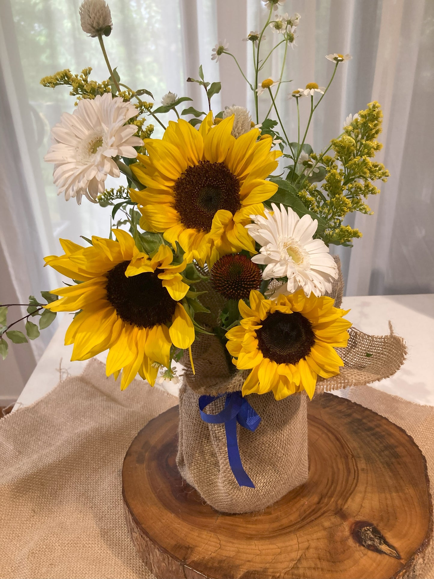 Funky Floral Jars - foam free